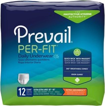 Prevail Per-Fit Protective Underwear - Extra Absorbency - Adult Incontinence Und - £38.36 GBP