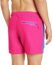 Superdry Mens Swim Volley Trunks Shorts Sunblast Pink 4" Inseam Mesh Lined XXL image 2