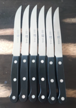 Zwilling J.A. Henckels Germany Steak Knife Friodur 9 No Stain Blade Set of 6 - £31.35 GBP