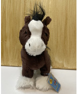 Ganz Webkinz Clydesdale Horse HM139 with Code~Unsure If It Has Been Used... - £11.58 GBP