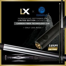 Lucasi LUXP1 Pinnacle Pool Cue Carbon Shaft LTD Only 200 Made New Free Shipping - £867.30 GBP