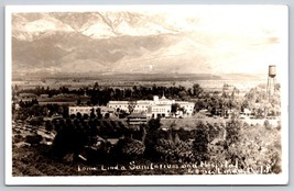RPPC Panorama Loma Linda Sanitarium Hospital Loma Linda CA 1936 Postcard C16 - £34.11 GBP
