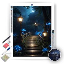 Enchanted Forest Nighttime - Diamond Painting Kit - £15.55 GBP+