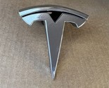 For Tesla Model S 2016-2022 Front Grille T-Emblem 1056386-00-F US Badge ... - $90.68