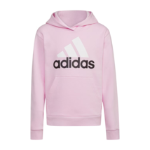 adidas Big Girls Fleece Hoodie Medium Plus (10-12 Plus) Orchid Fusion - $29.92