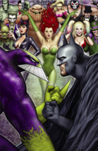 Batman Maxx Arkham Dreams #1 Nathan Szerdy Variant Cover Art Catwoman Poison Ivy - £15.81 GBP