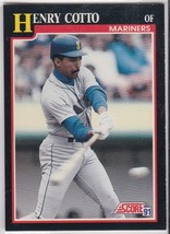 M) 1991 Score Baseball Trading Card - Henry Cotto #282 - $1.97