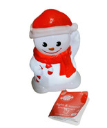 Christmas House Light/Sound Snowman.Light/Sound Motion Activated. 6 Inches - £11.75 GBP