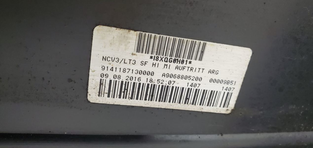 Rear Bumper Cover Only OEM 2016 Mercedes Sprinter Van Item image 12
