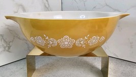 Vintage Pyrex 4 QT Butterfly Gold Cinderella Mixing Nesting Bowl #444 - $27.99