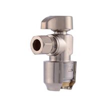 SharkBite 1/2 in. PTC X 3/8 in. Compression Brass Angle Stop Valve - $21.95