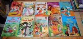 lot of 10 Disney Wonderful World Of Reading Books pinocchio cinderella Lion King - £19.61 GBP
