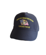 US Marine Corps Veteran Forever Proud Eagle Crest Snapback Cap Hat Black... - £11.25 GBP