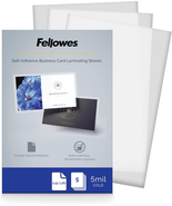 Self-Adhesive Pouches, Business Card Size, 5 Mil, 5 Pack (5220101) - $260.53 MXN