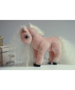 Teddy Pony/Pink plush pony/Teddy miniature horse/Artistic teddy pony/Whi... - $202.62 CAD