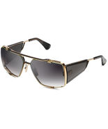 DITA SOULINER TWO DTS 136 Black Gold / Gray Sunglasses DTS136 03 64mm - $616.55
