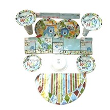 Happy Birthday 1st Birthday Welcome Wild 1 Decoration Kit Bundle - £18.52 GBP