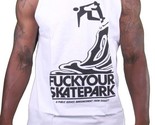 Dissizit FYSP Fu$k Your Skate Park White or Black Tank Top Shirt Los Ang... - £11.79 GBP