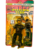 Remco Sarge Team Action Figure Toy MOC 1982 DC Comic Chutes Warrior Beast He-man - £203.34 GBP