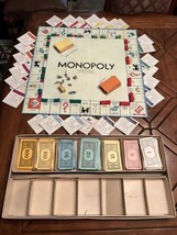 Vintage 1961 Monopoly Board Game 100% Complete Good Condition 1960s Family Fun - £28.40 GBP
