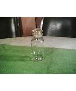 Vintage Multi Vitamin Glass Jar/Bottle Glass Plastic Stopper Lid - No La... - £7.70 GBP