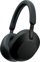 SONY WH-1000XM5 Wireless Noise-Canceling Over-the-Ear Headphones - Black - £156.61 GBP