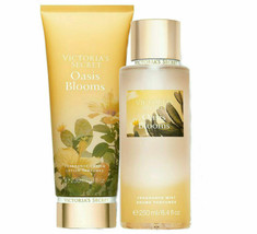 Victorias Secret Oasis Blooms Lotion &amp; Fragrance Mist Set NEW - £23.32 GBP