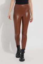 Women&#39;s Texture Leather Leggings - £46.08 GBP