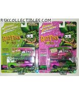 Johnny Lightning Rat Fink 1957 Chevy Ambulance 1/64 Diecast R2 vA&B #2 Ed Roth - $31.48