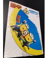 Despicable Me 2 Minions 8 ct Cone Birthday Party Hats New - $107.48 MXN