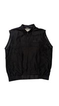 Zero Restriction Women&#39;s Microsuede Golf Vest Sz Large black  - $19.00