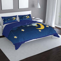 Bedding set Cartoon Moon and Stars - £69.76 GBP+