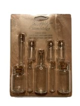 Tim Holtz Idea-Ology Corked Glass Vials 9 Vials For Crafting - $14.36