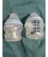 Tommee Tippee 2 Baby Bottles Closer To Nature  Slow Flow 5oz Love Blue - $14.84