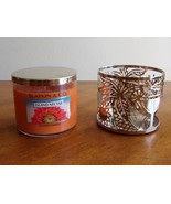 Bath &amp; Body Works Slatkin &amp; Co 3 Wick 14.5 oz Candle ISLAND NECTAR w/ Sl... - $736.42 MXN