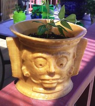MX Mayan Planter Or Vase 3D Printed Plastic Bulk Seed - $44.12
