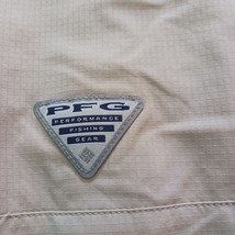 Columbia Omni-Shade FM7253 Men's 2XL Beige Vented Button Front Long Sleeve Shirt image 15