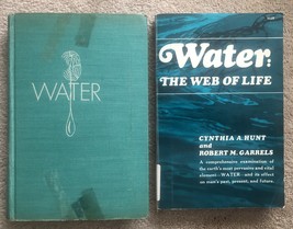 2 vintage water science books: Water The Web of Life &amp; Water: Miracle of... - £7.61 GBP