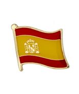 SPAIN FLAG LAPEL PIN 0.5" Spanish Pride Waving Hat Tie Tack Small Badge ... - $1.95+