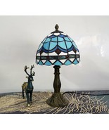 Tiffany Lamp Vitreous Painting Tecnique, Hancrafted - Relaxing Atmospher... - $163.00 CAD