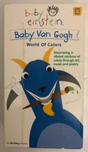 Baby Einstein-Baby Van Gogh-World Of Colors(VHS]TESTED-RARE VINTAGE-SHIPS N 24HR - £36.23 GBP