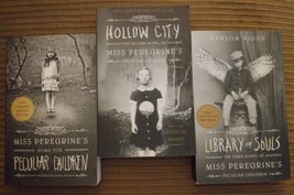 Miss Peregrine&#39;s Home For Peculiar Children Paperback First 3 Books Rans... - £18.69 GBP