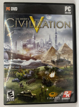  Sid Meier&#39;s Civilization V (PC DVD-ROM, 2010 w/ Manual) - £7.38 GBP