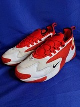 NIKE Zoom Air Athletic Shoes A00269-102 Mens Size US 10 Red White Black - $65.44