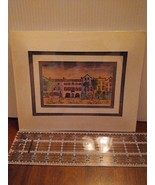 Print Of Rainbow Row In Charleston South Carolina Signed In Pencil - $564.31 MXN