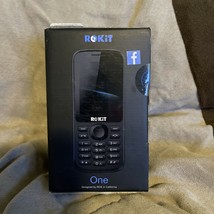 ROKiT One Flip Phone - 2.4&quot; GSM Unlocked Cell Phone- 3G Dual SIM - NEW- ... - £42.83 GBP