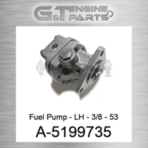 A-5199735 Fuel Pump - Lh - 3/8 - 53 Made By Interstate Mcbee (New Aftermarket) - £250.26 GBP