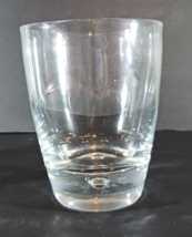 Bormioli Rocco LUNA BEVERAGE JUICE GLASS 11.5 Oz. 4&quot; Tall Bubble in Bottom - $124.77 MXN