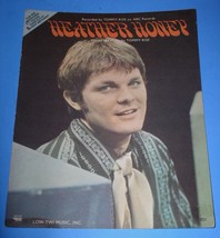 Tommy Roe Sheet Music Heather Honey Vintage 1969 Low-Twi Music Inc. * - £19.97 GBP
