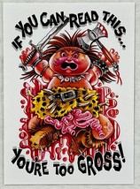 2022 Topps Garbage Pail Kids Book Worms Book Marked MAD MIKE BM-2 Card GPK - £9.65 GBP